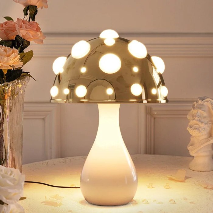 Amanita Mushroom Table Lamp