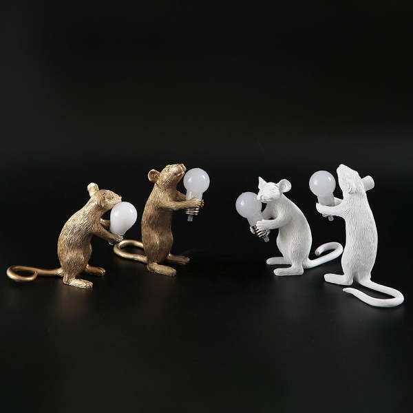Mouse Resin Night Light