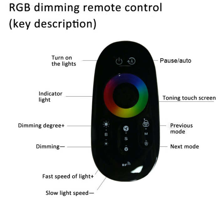 RGB Cube Standing Game Light with Remote Control