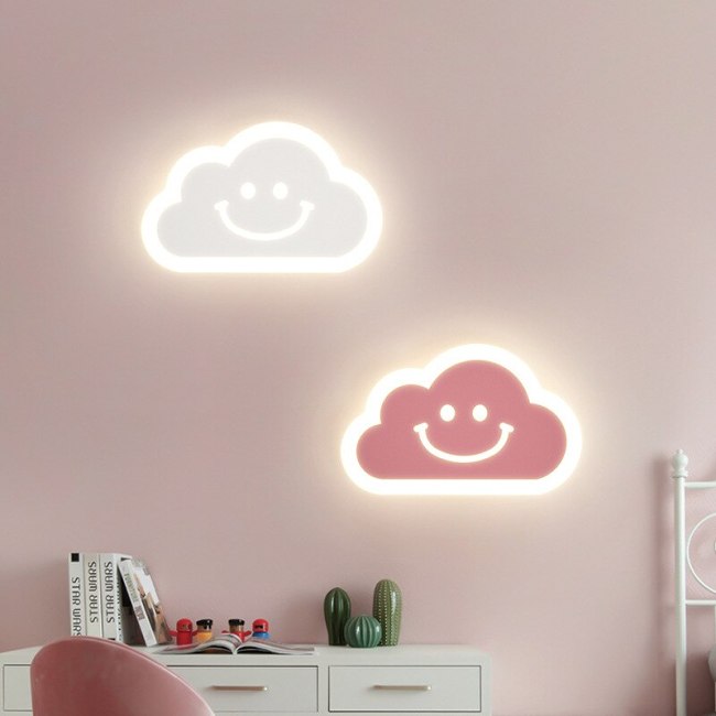 WON Celia Children's Room LED Cloud/Star/Dolphin Sconce