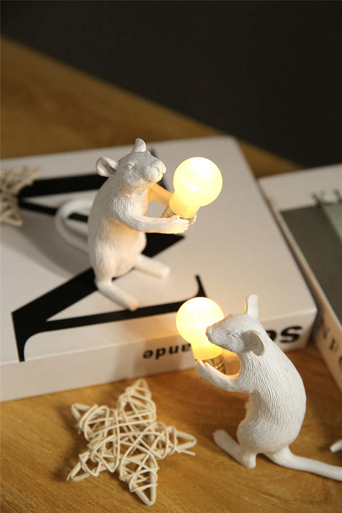 Mouse Resin Night Light