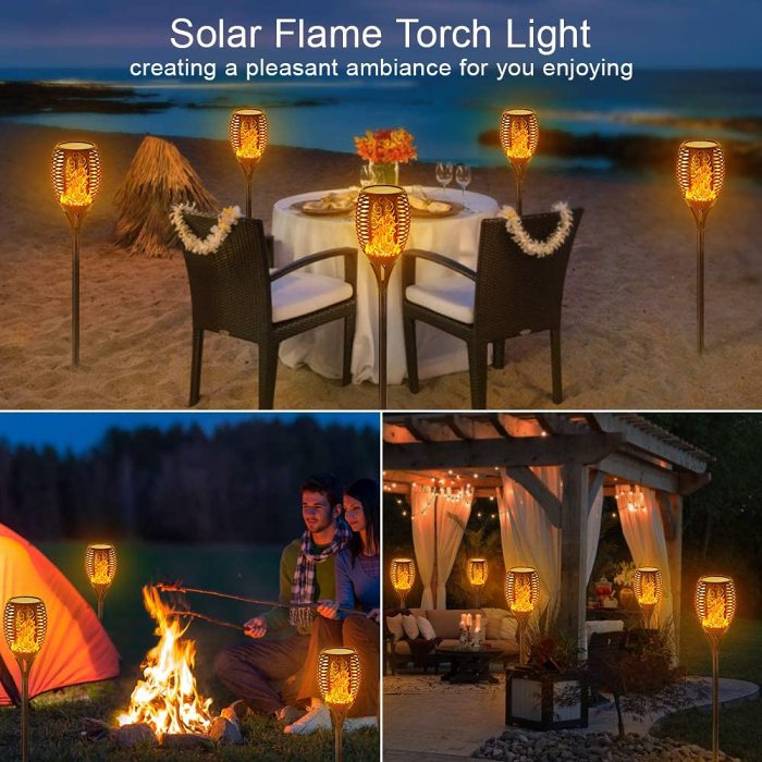 Fleam - Solar Flame Torch Light