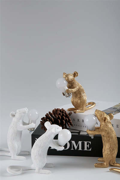 Mouse Resin Night Light