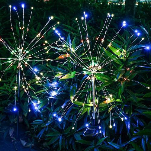 LED Solar Firework Waterproof Lights