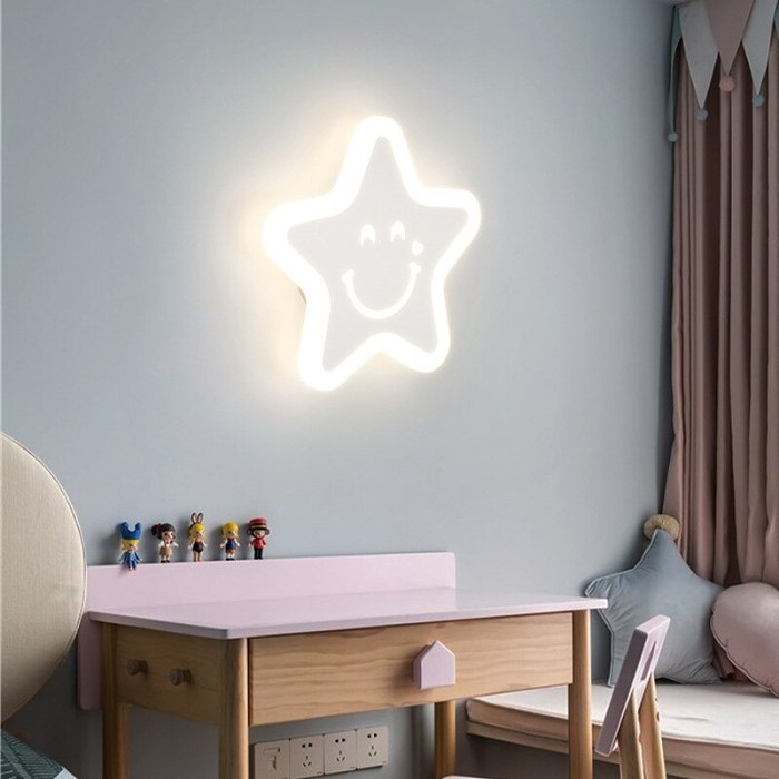 WON Celia Children's Room LED Cloud/Star/Dolphin Sconce
