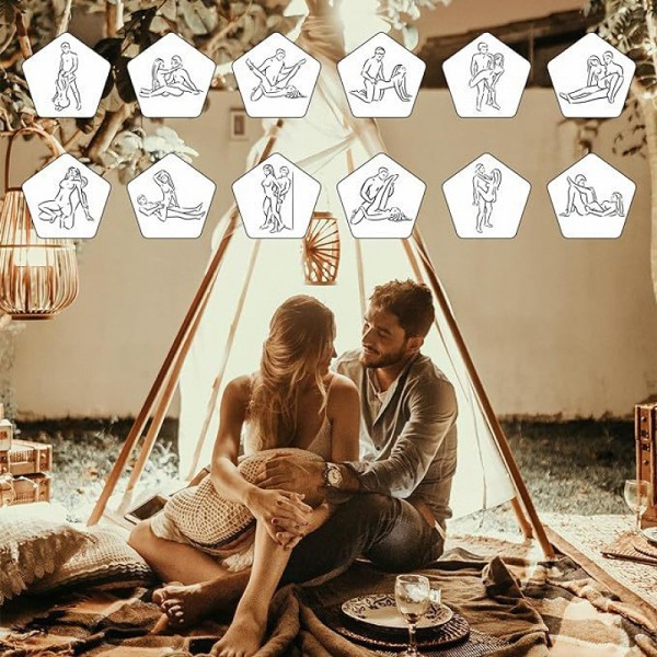Date Night Dice 12 Romantic Positions Gifts for Couples for Him Personalized Gift