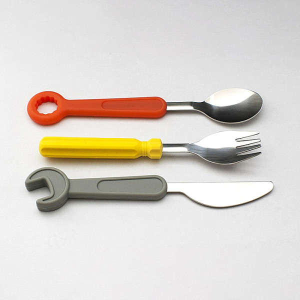 Novelty Tools Fork Knife & Spoon Kit Best Gifts for Children Kids Personalized Gift