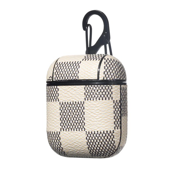 Beige Checkered Plaid AirPods Case Personalized Cases for Airpods 1 2 3 Pro