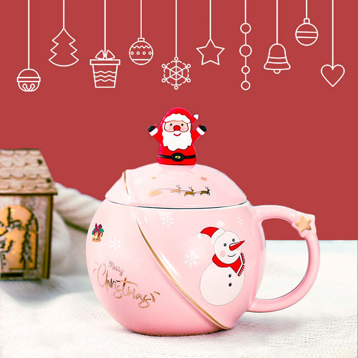 Planet Christmas Coffee Mug