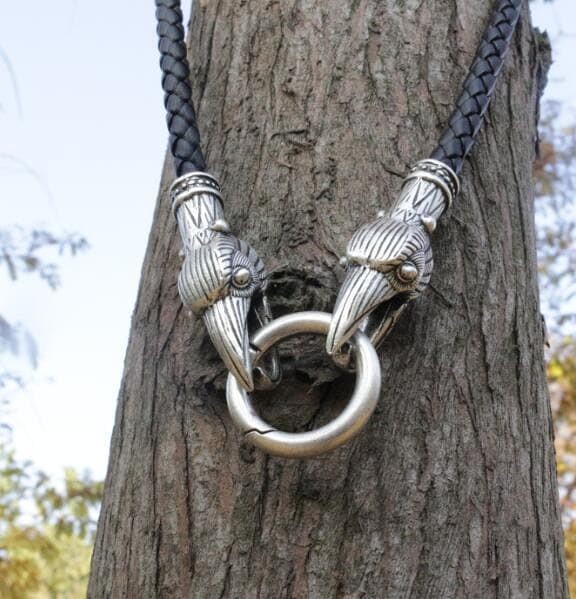 Vikings Odin's Pets Stainless Steel Necklace