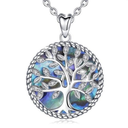Viking Nordic Yggdrasil 925 Sterling Silver Necklace