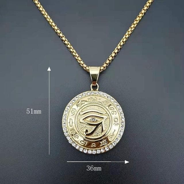 Ancient Egypt The Eye Of Horus Pendant Necklace