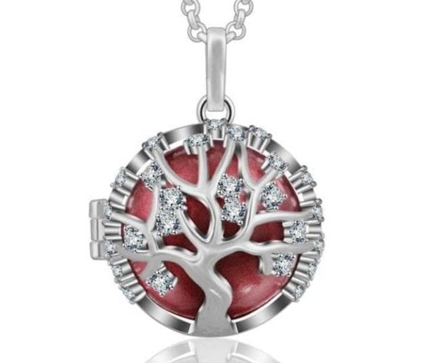 Viking Yggdrasil Life Tree Sterling Silver Necklace