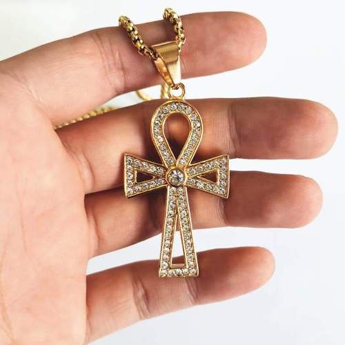 Ancient Egypt Ankh Stainless Steel Necklace