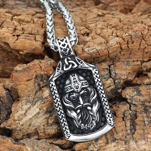 Viking Odin Amulet Talisman Necklace