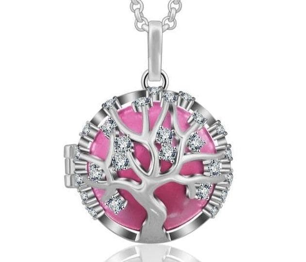 Viking Yggdrasil Life Tree Sterling Silver Necklace