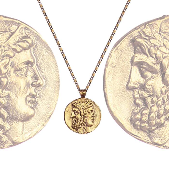 Ancient Greece Zeus Necklace