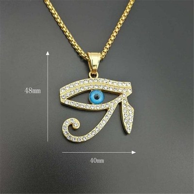 Ancient Egypt The Eye Of Horus Stainless Steel Necklace
