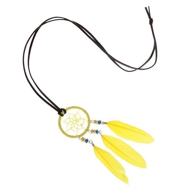 Native American Dreamcatcher Necklace