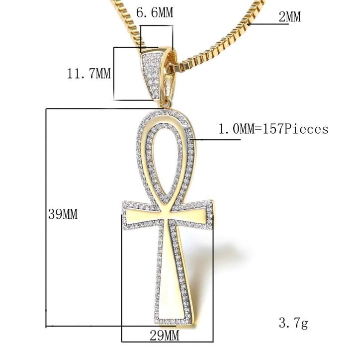 Ancient Egypt Key of Life Pendant Necklace