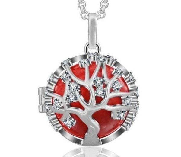 Viking Yggdrasil Life Tree Sterling Silver Necklace