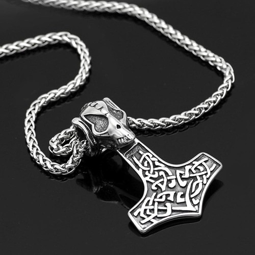 Viking Thor Mjölnir Stainless Steel Necklace