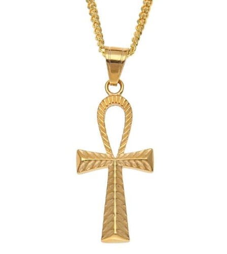 Ancient Egyptian Ankh Stainless Steel Necklace
