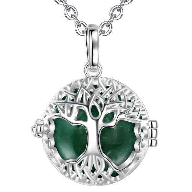 Viking Tree Nordic Yggdrasil Sterling Silver Necklace
