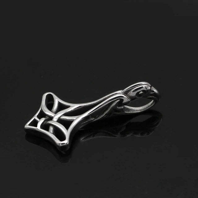 Vikings Raven Stainless Steel Pendant Necklace