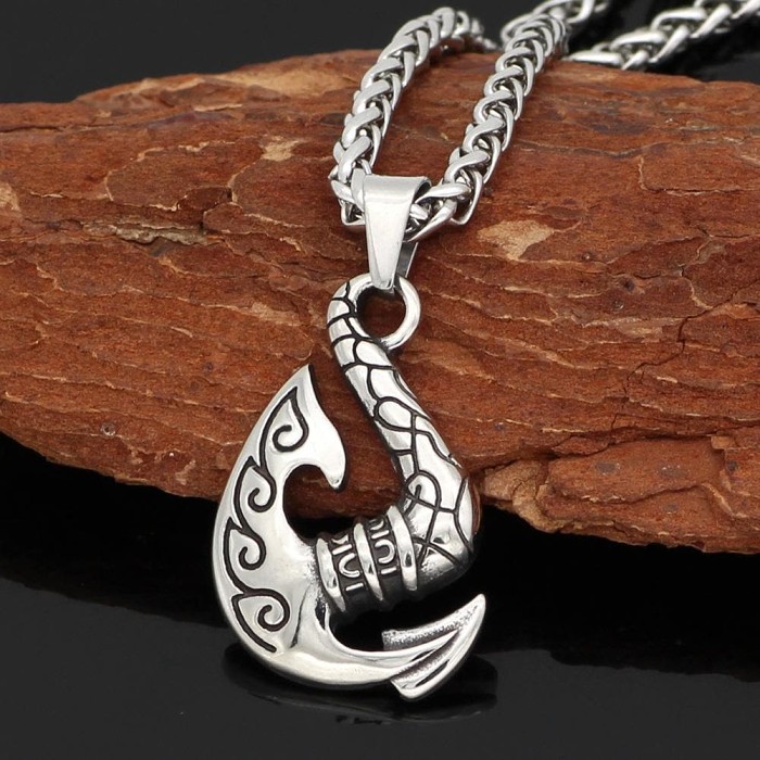 Vikings Axe Stainless Steel Necklace