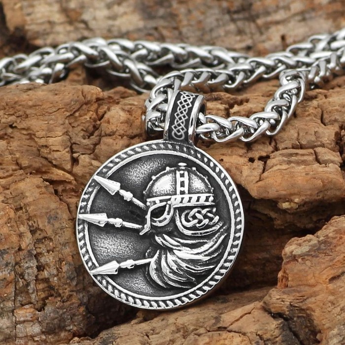 Vikings Warrior Stainless Steel Necklace