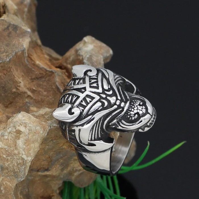 Vikings Bear Stainless Steel Ring