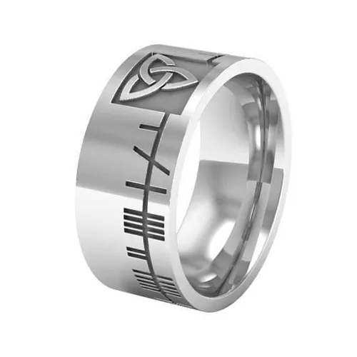 Celtic Triquetra Sterling Silver Ring