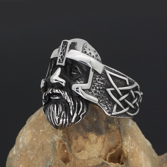 Vikings All Father Odin Stainless Steel Ring