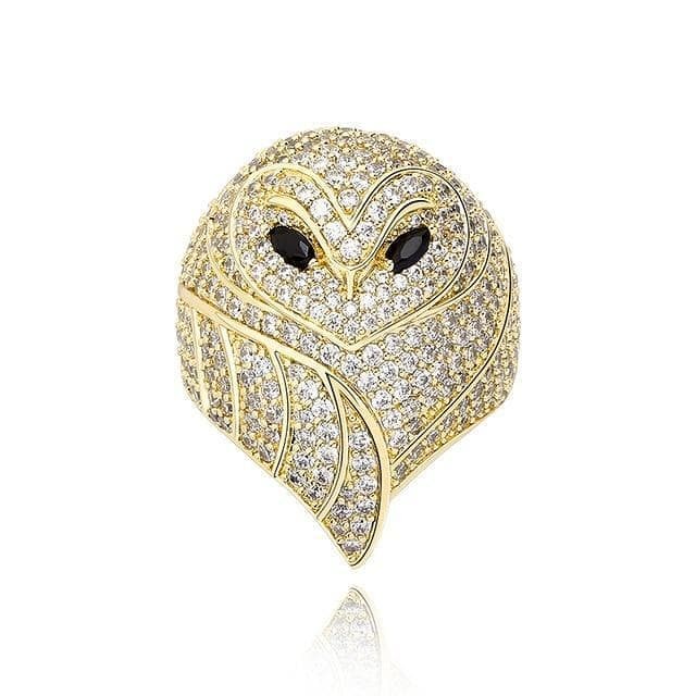 Native American Owl Nocturnal Bird Ring