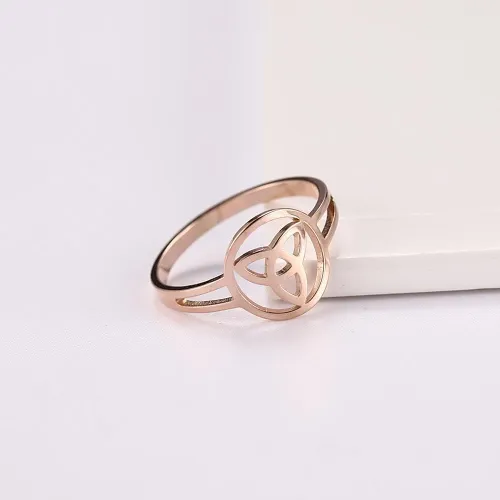 Celtic Triquetra 316 Grade Stainless Steel Ring