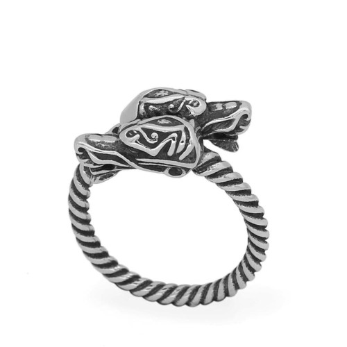 Vikings Dragon Stainless Steel Ring