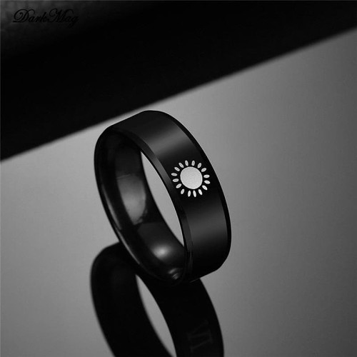 Ancient Wiccan Sun Solid Stainless Steel 316 Ring