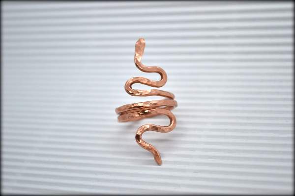 Ancient Greece Spiral Snake Ring