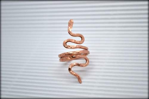 Ancient Greece Spiral Snake Ring