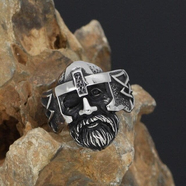 Vikings All Father Odin Stainless Steel Ring