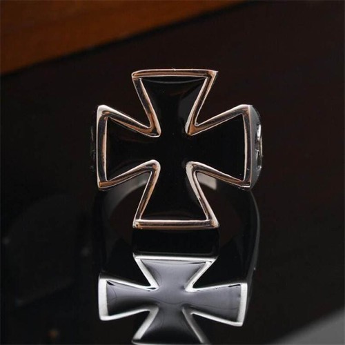 Templar Cross Stainless Steel Ring