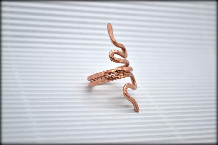 Ancient Greece Spiral Snake Ring