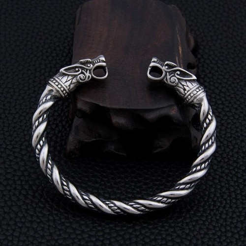 Viking Stainless Steel Oath Arm Ring