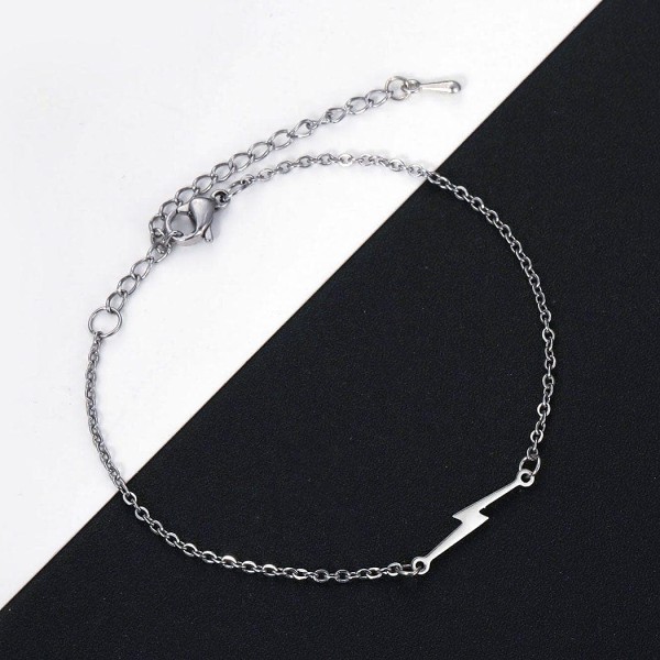 Ancient Greece Zeus Bolt Stainless Steel Bracelet