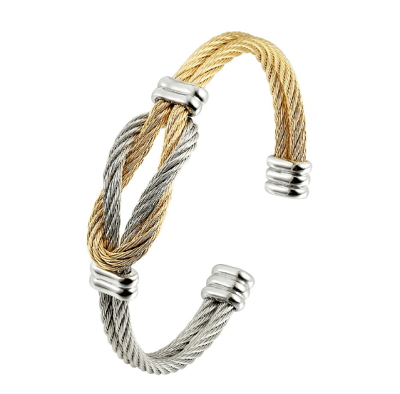 Ancient Rome Knot of Hercules Stainless Steel Bracelet