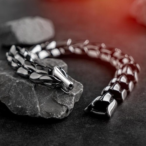 Viking Skeletal Dragon Bracelet
