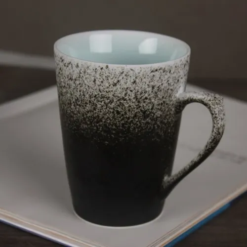 Art Retro Gradient Color Ceramic Cup