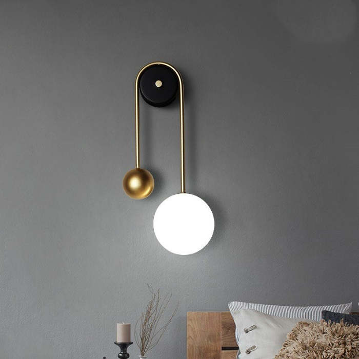 Libra Gold Wall Lamp