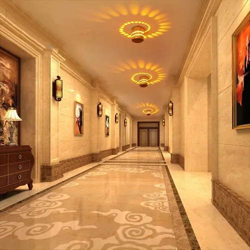 Spiral LED Wall Light With Remote